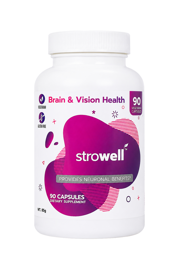 Strowell® لدعم الوظائف المعرفية والقدرة على تحمّل الضغوط – 90 كبسولة